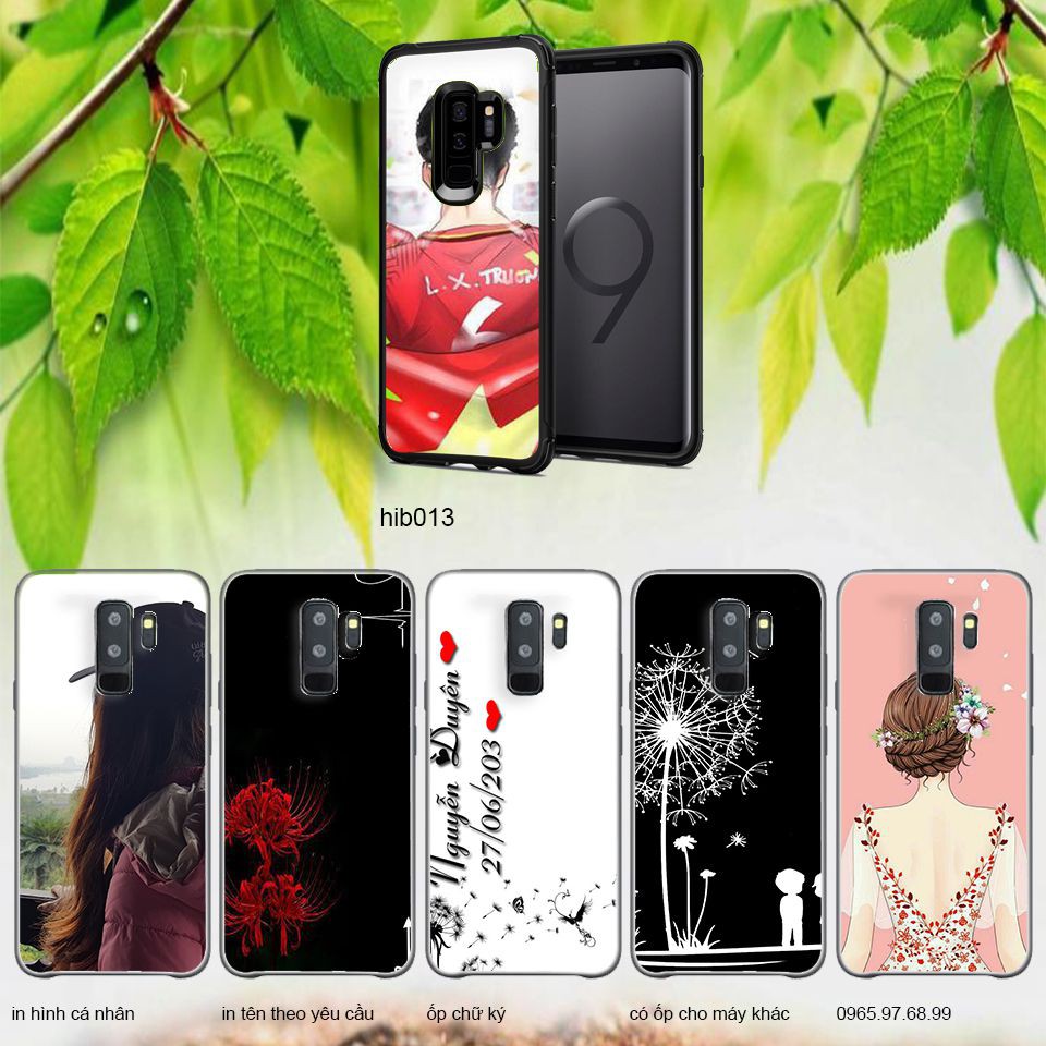 Ốp Samsung S9, S9 Plus Bùi Tiến Dũng - U23 VietNam - Chib013 (Ốp dẻo chống bẩn chống sốc)