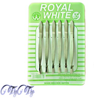 1 Vỉ 12 Cây Nhíp ROYAL WHITE