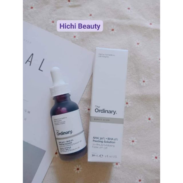 SERUM PEEL DA HÓA HỌC THE ORDINARY AHA 30% - 2% BHA (Tẩy da chết hóa học)