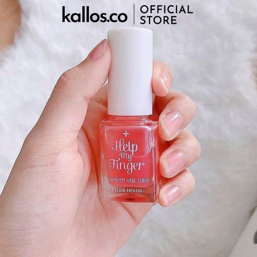 Sơn Dưỡng Móng Etude House Help My Finger Pink Keratin, Nail Finger Pack, Essence Spa - Kallos Vietnam