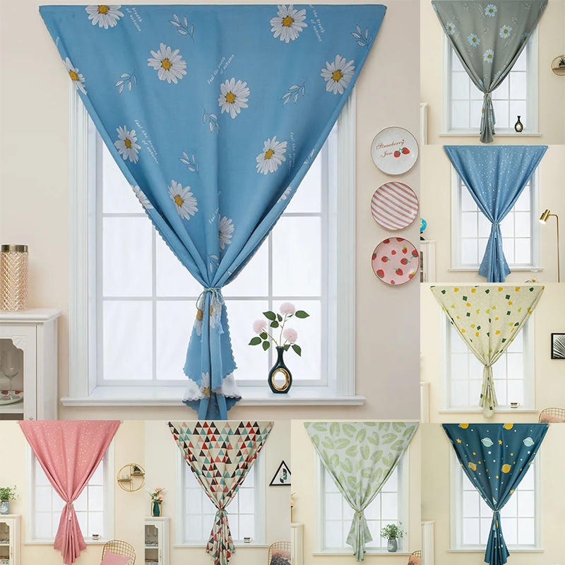 【ready stock】Rèm cửa dán keo không cần thanh treo (nhiều mẫu và size)