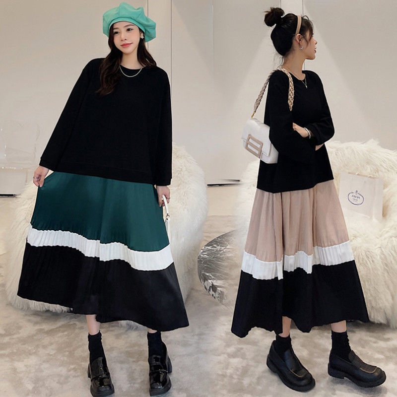 [Giao Ngay] Áo Khoác Sweater Tay Dài Cỡ Lớn Thời Trang Mùa Thu Cho Nữ Sinh