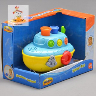 Tàu thủy phun nước có đèn nhạc Winfun 7106