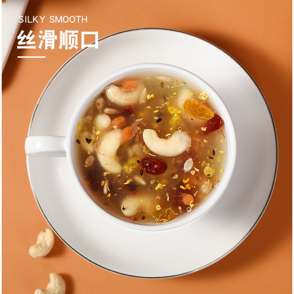 Bột củ sen mix hạt dinh dưỡng, giảm cân, ăn kiêng, dưỡng nhan hiệu Meizoushike – hộp 500g