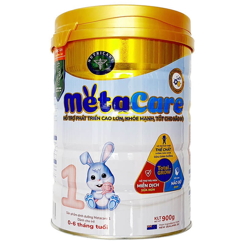 Sữa Meta Care 1 900g Mới (cho trẻ từ 0 – 6 tháng)👨‍❤️‍💋‍👨Freeship👨‍❤️‍💋‍👨Chính hãng