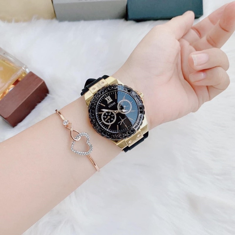 Đồng hồ Nữ Guess đen tuyền