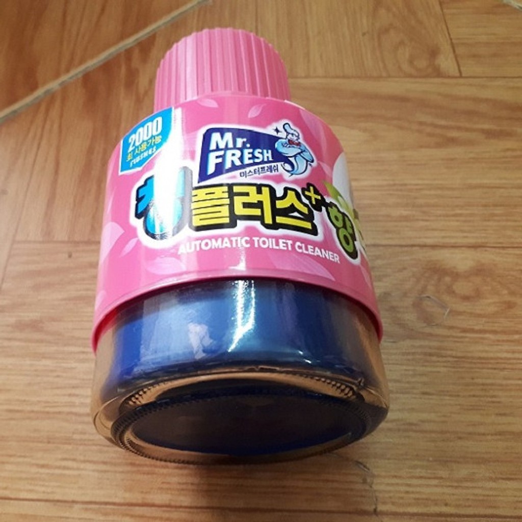 Combo 2 Cốc thả bồn cầu tẩy xanh toilet Hàn Quốc Mr.Fresh 180g hương Ly