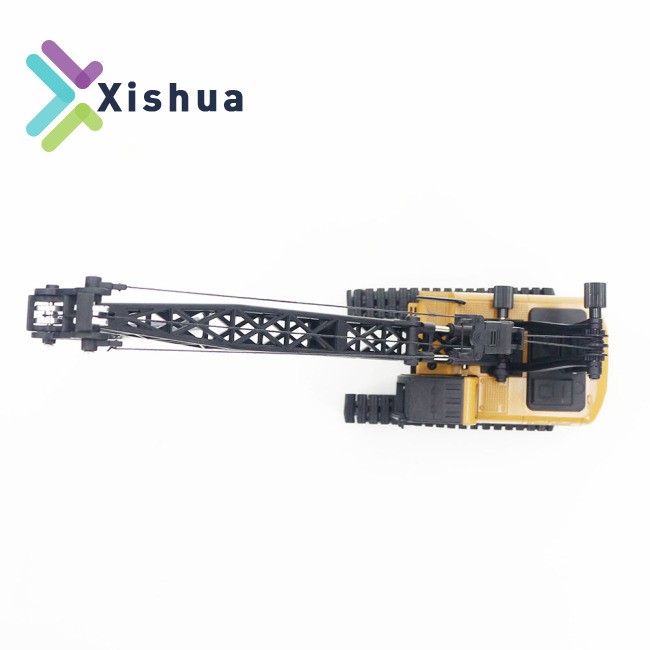 RU Static  Model Of HuiNa 1720 1:50 Full Alloy Crawler Crane control excavator toy controller forklift toys Mini Car