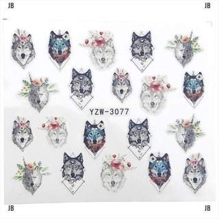 Set 2 Tấm Sticker Dán Móng Nghệ Thuật