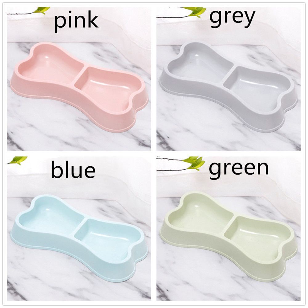 Bát đựng thức ăn/ nước uống hình khúc xương xinh xắn cho thú cưng