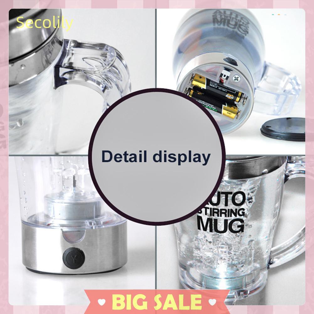 Cốc Khuấy Tự Động Bằng Thép Không Gỉ 350ml