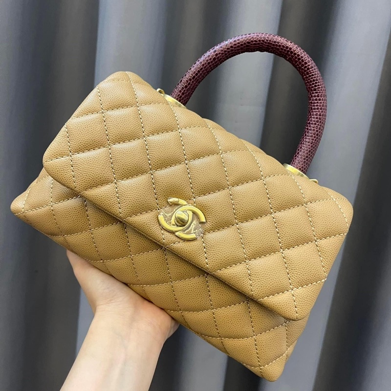 Tuid quai xách màu nude