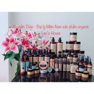 Combo dầu gội - xả organic khách lẻ