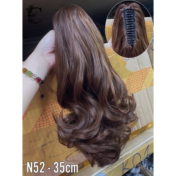 &lt;Ảnh Thật&gt; Ngoạm Xoăn Đuôi Phồng N52-35cm