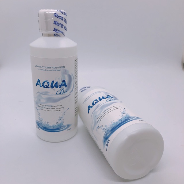 Nước ngâm lens Aqua B5 Solution 150ml