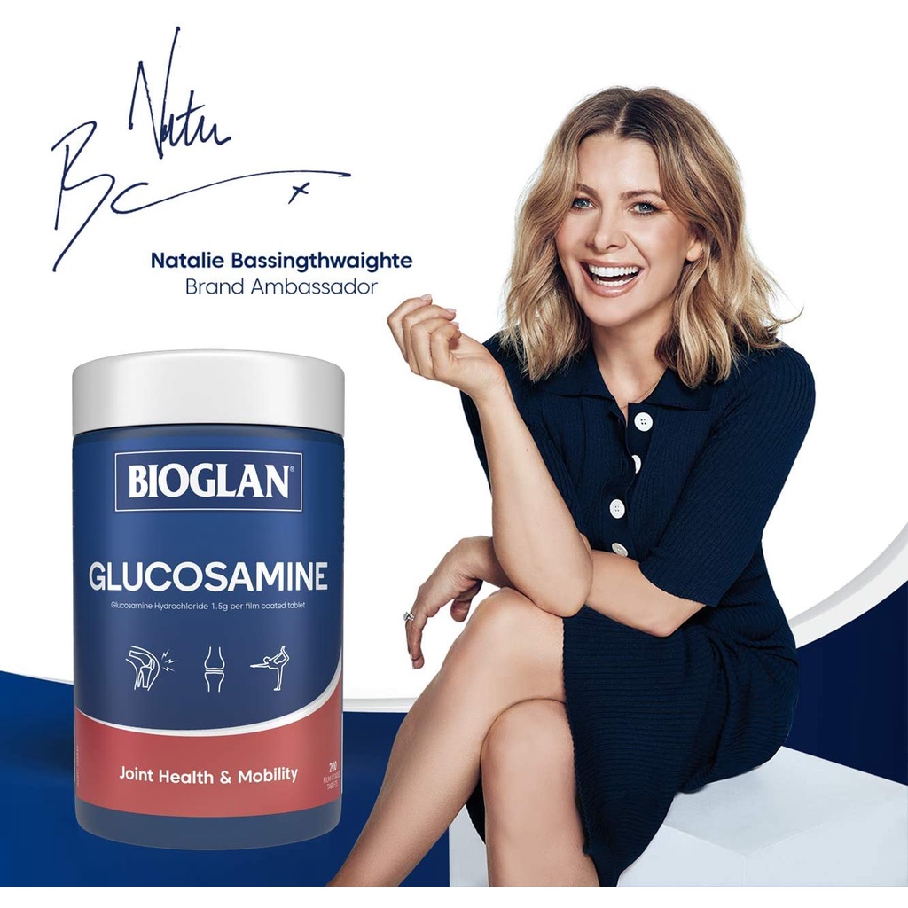 🏅CÓ BILL ÚC🏅 Viên uống bổ xương khớp Bioglan Glucosamine 1500mg 🏅 200 viên 🏅 Ngày 1 viên 🏅 Mẫu mới🏅