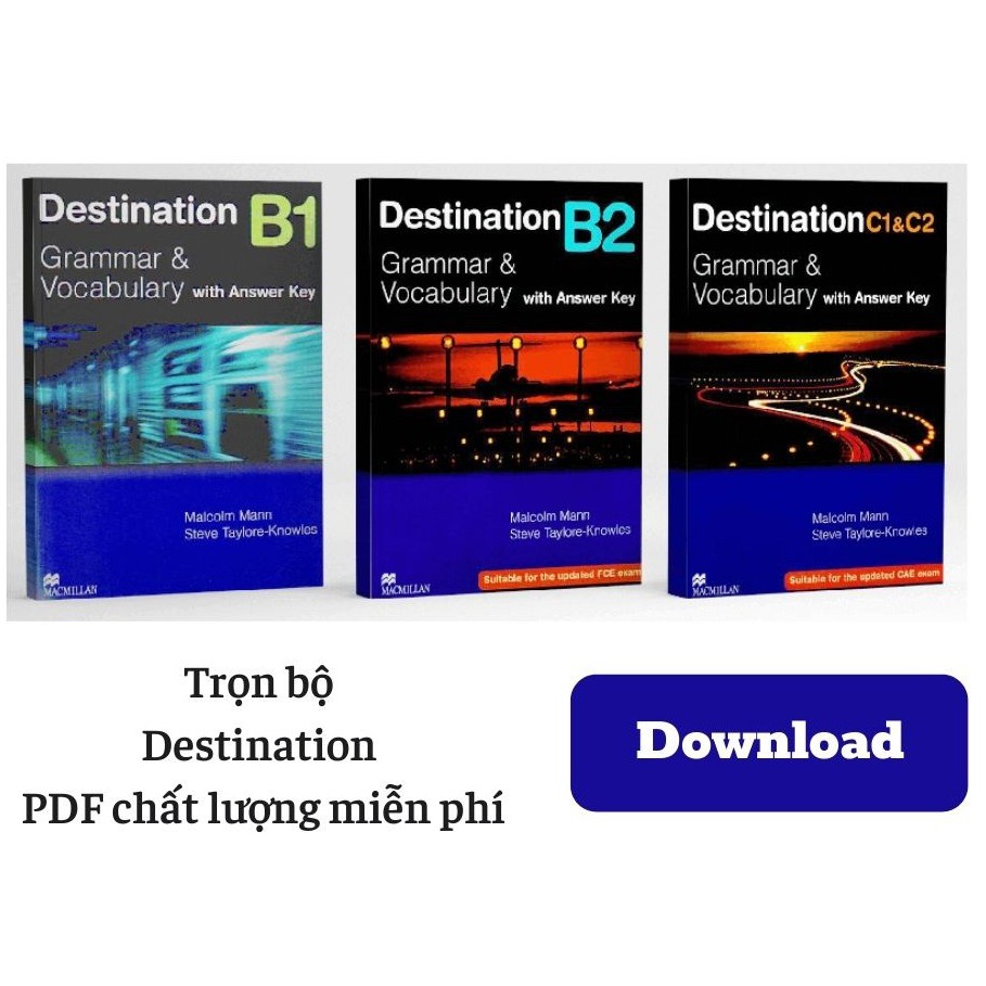 Sách - Destination B1 Grammar and Vocabulary (Có Bài Tập Kèm Đáp Án )