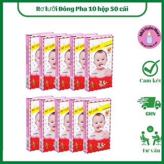 Rơ lưỡi đông pha 10 hộp 50 cái