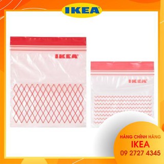 Hộp túi zip 60 chiếc/plastic bag ikea