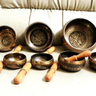 Chuông xoay Nepal 17.5cm