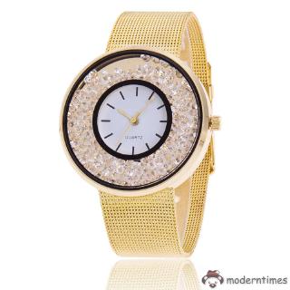 Đồng hồ mặt đính đá thời trang cho nữ
