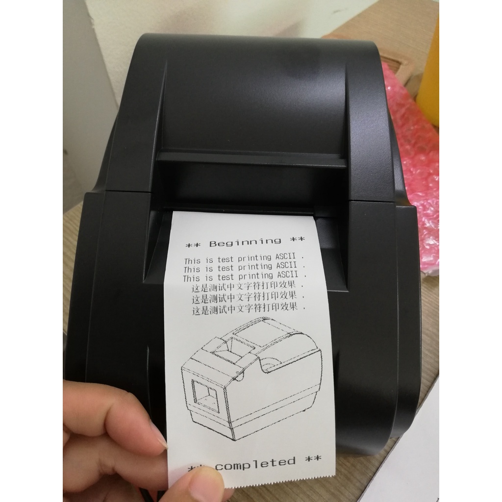 Máy in hóa đơn Xprinter 58IIH - Xprinter K58mm  Tặng Kèm Cuộn Test