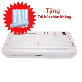 [FREESHIP 99K]_MÁY HÚT CHÂN KHÔNG DZ-300A HÚT ĐỒ KHÔ + Túi