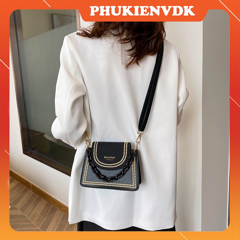 Túi xách nữ túi đeo chéo mini thời trang phong cách châu Âu