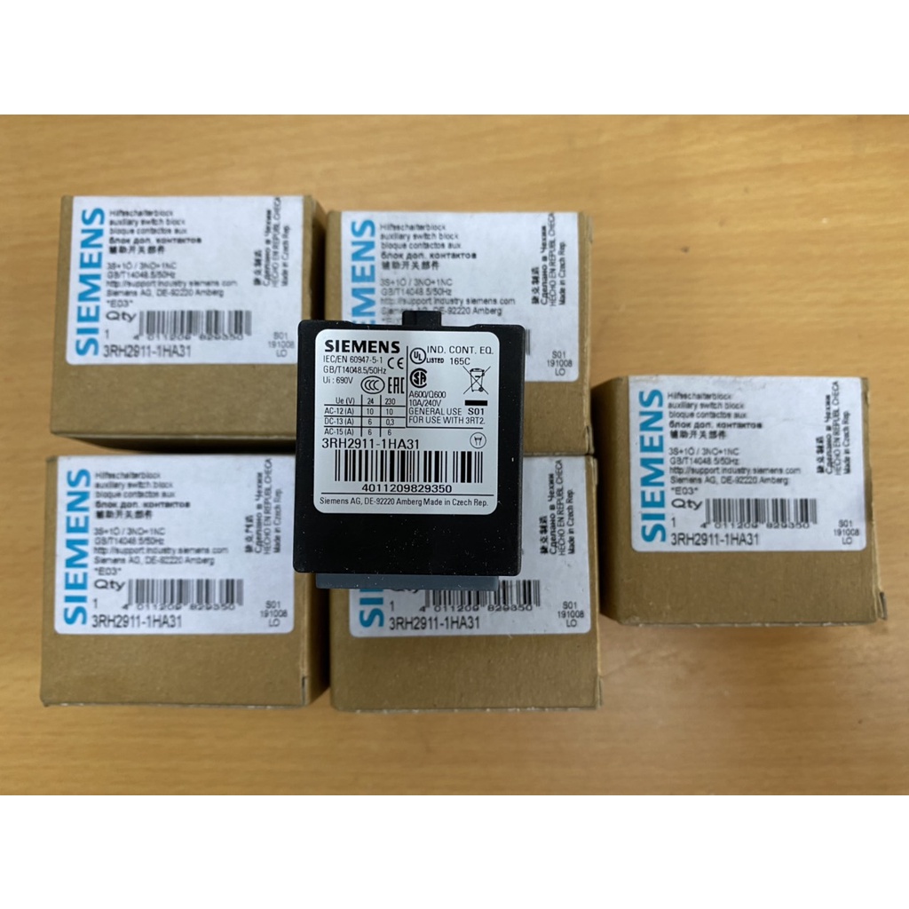 Tiếp điểm 3RH2911-1HA31 siemens