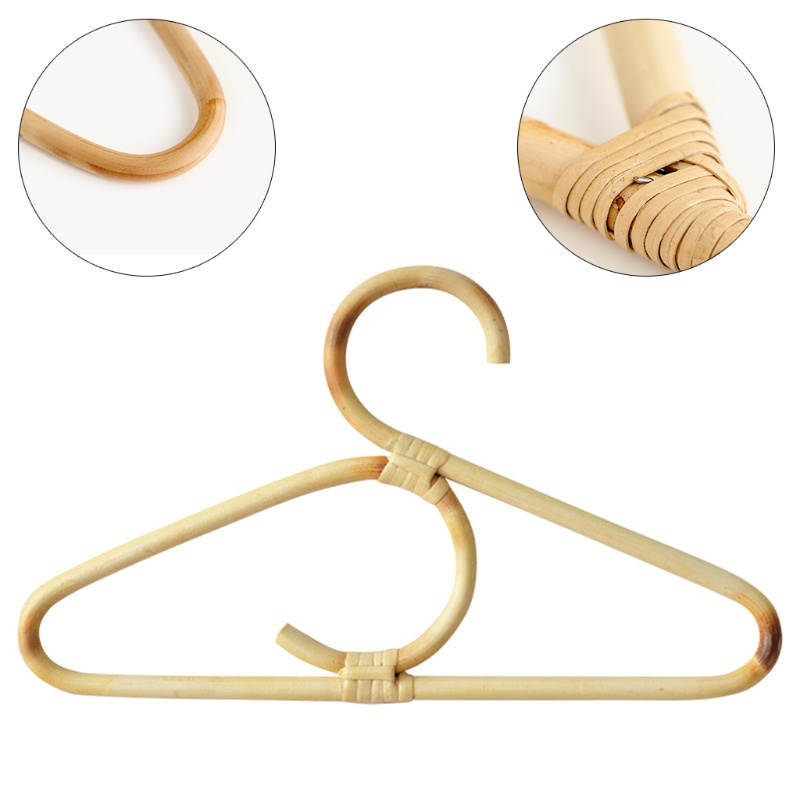 Móc Treo Quần Áo Trẻ Em Bằng Mây Đan