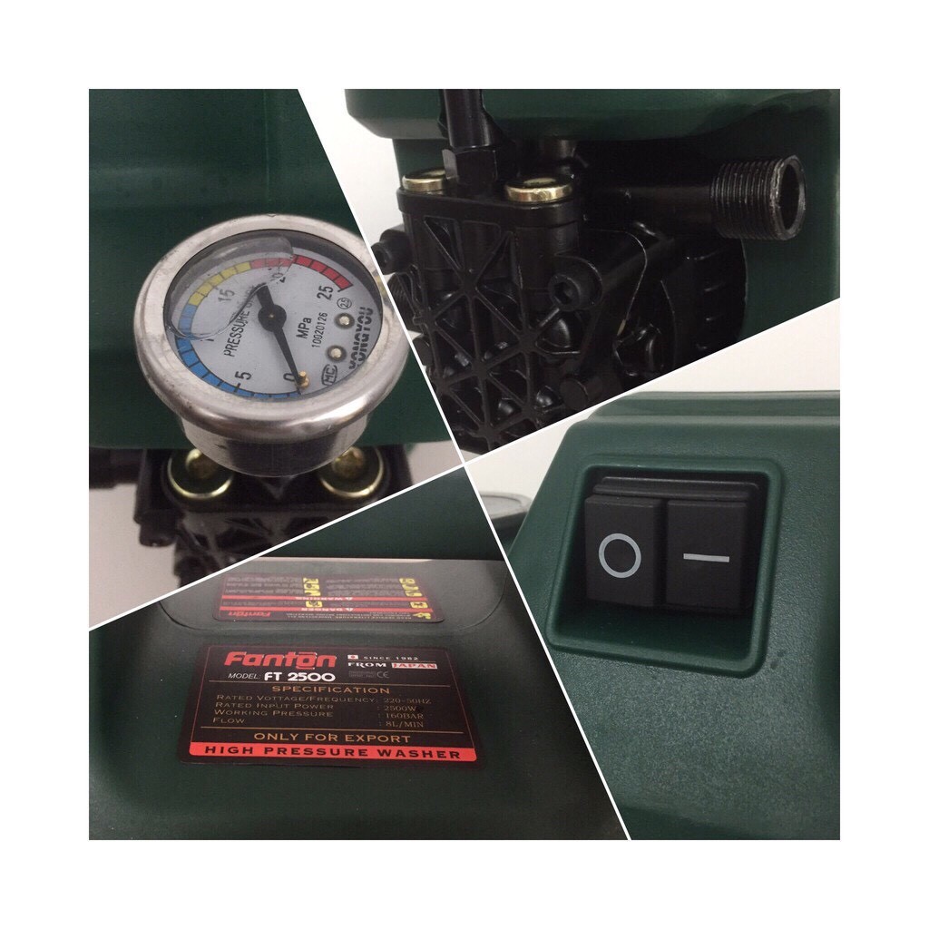Máy rửa xe mini Fanton 2500W