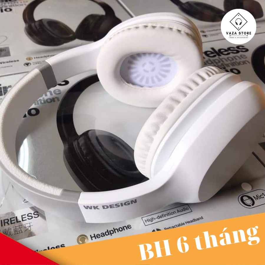 [BH 6 THÁNG] Tai nghe chụp tai Wireless Bluetooth - Model: WK Design M2