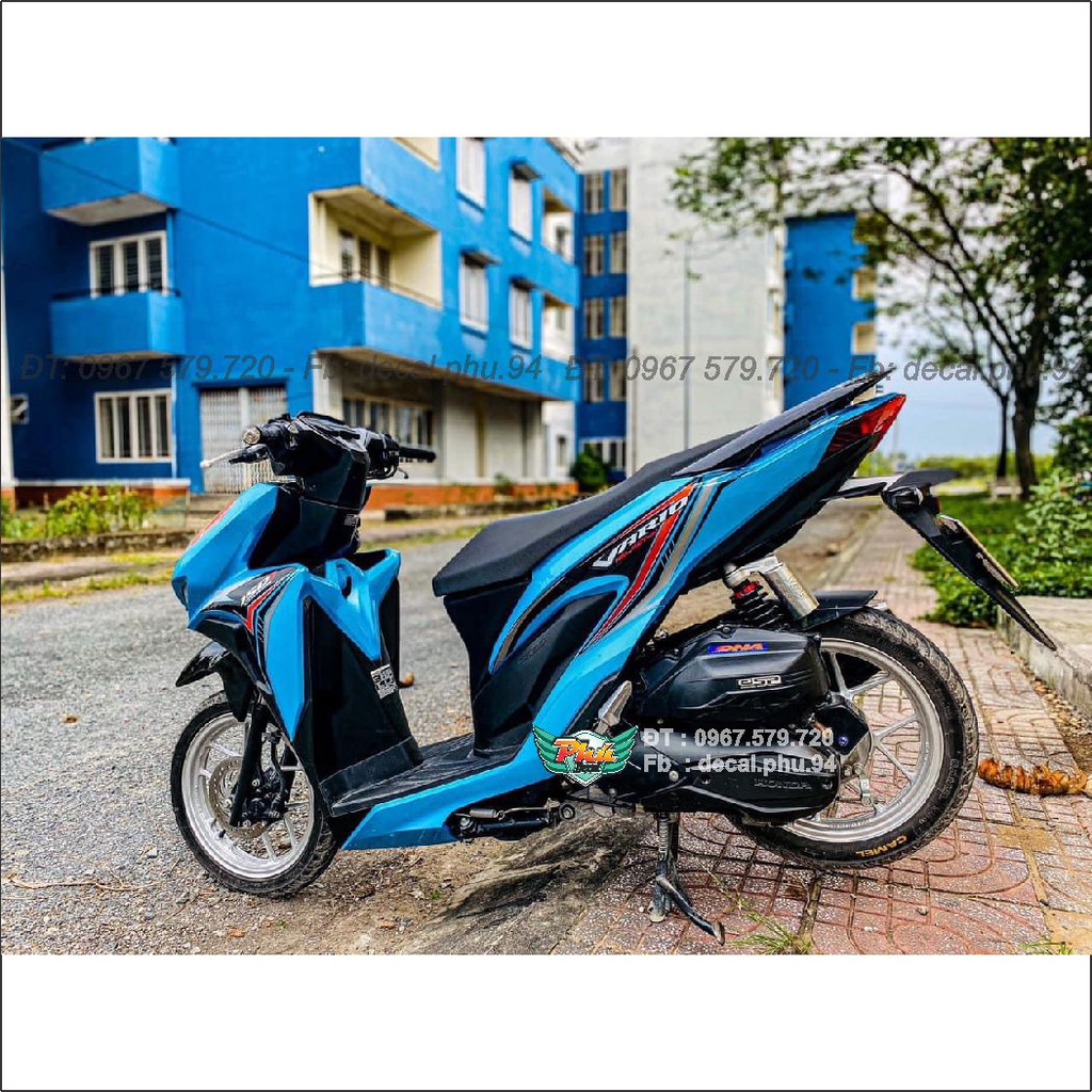Tem Rời Vario xanh đen (J)