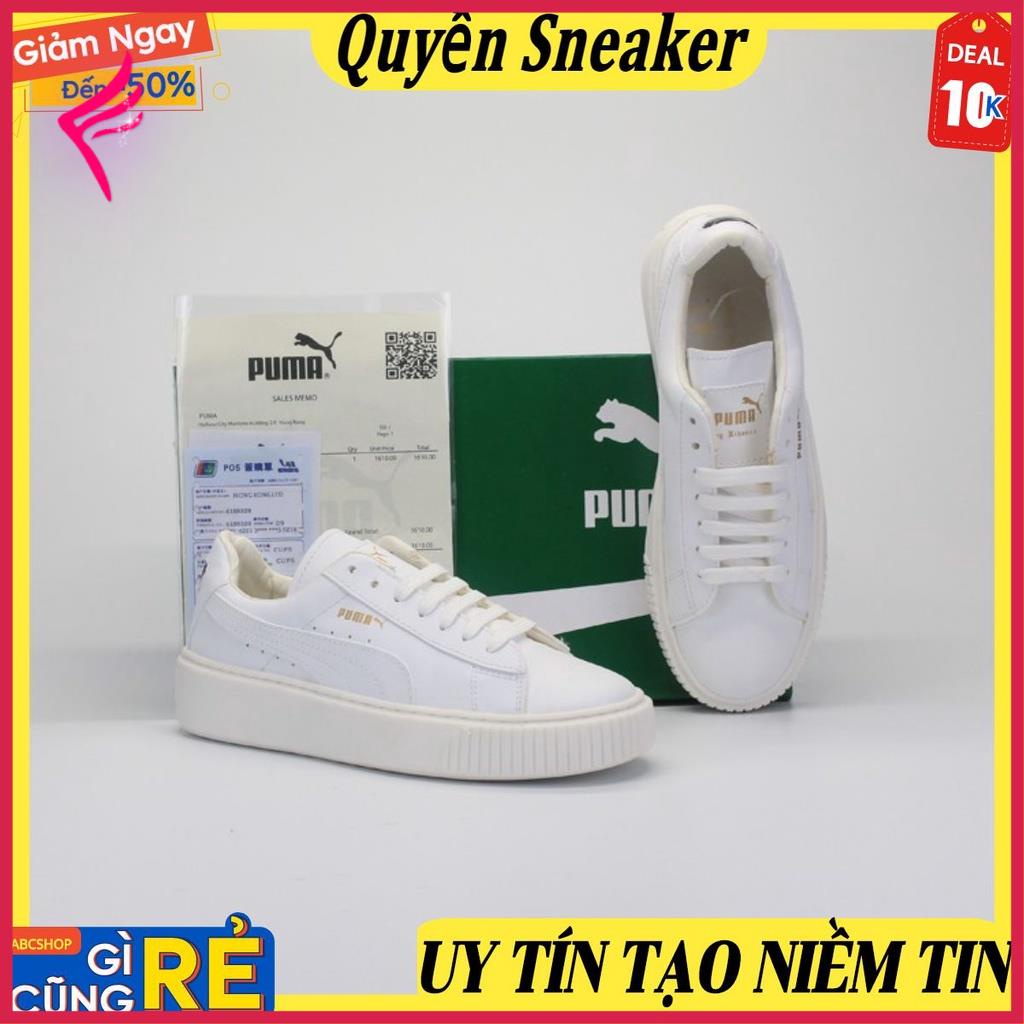 giày sneaker thể thao PUMA FUL TRẮNG full size nam nữ đi đẹp