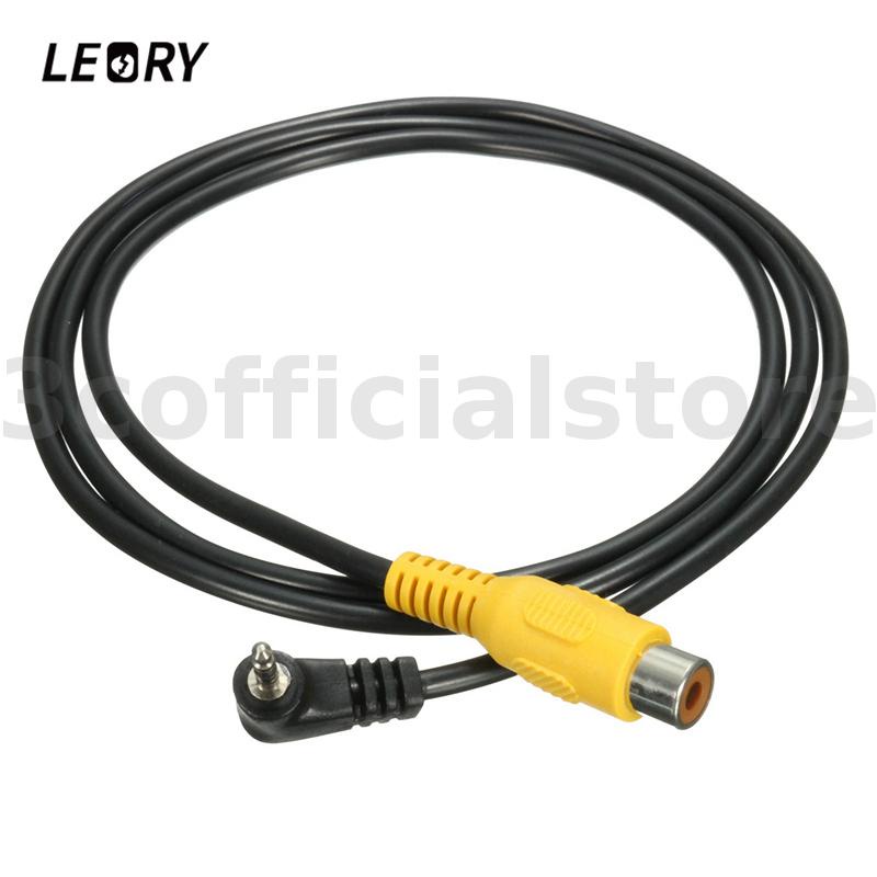 Dây Cáp Âm Thanh 2.5mm Đầu Đực Sang RCA Đầu Cái 3.5mm Cho GPS AV-in Video