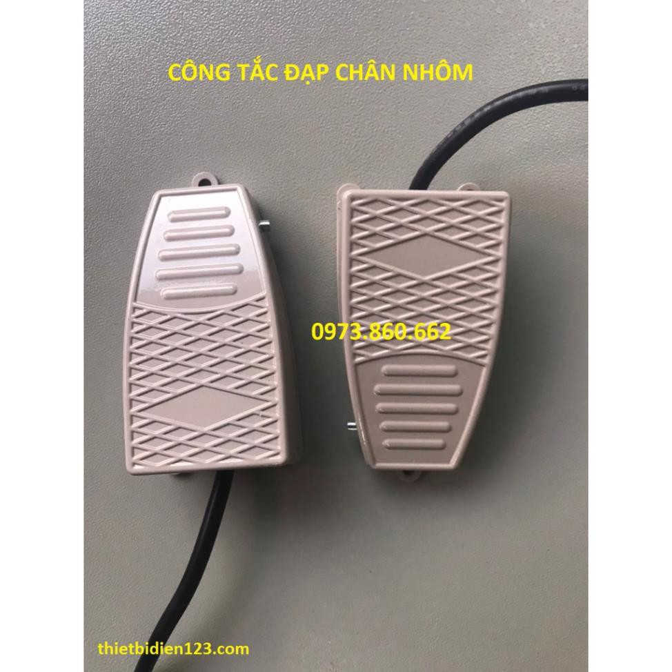 Công tắc đạp chân vỏ nhôm - công tắc đạp chân loại tốt -TBĐ