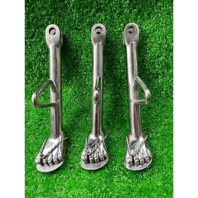 Chân chống bàn chân inox 304 gắn trực tiếp các loại xe
