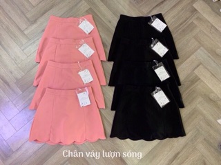 Quần váy lượn sóng