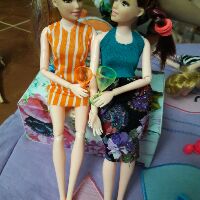 Bộ 5 ly uống rượu cho búp bê