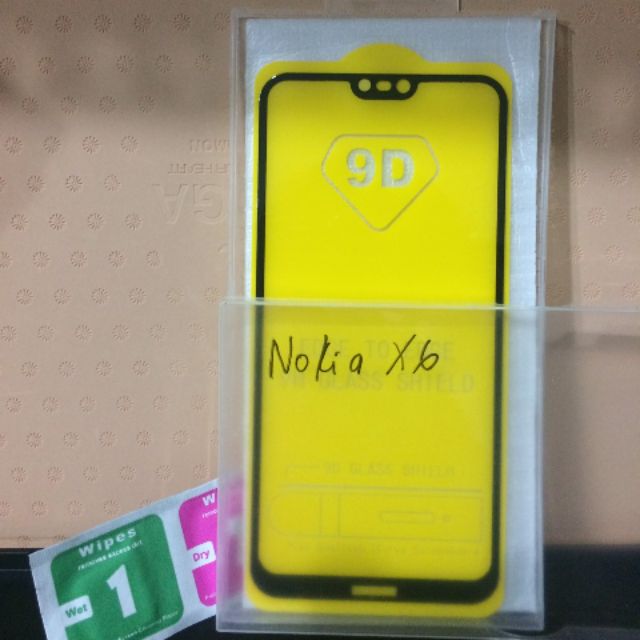 Kính cường lực Full màn cao cấp cho Nokia X6