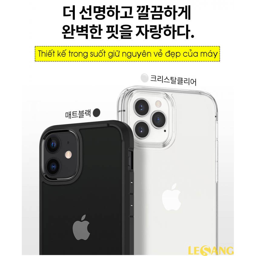 Ốp lưng iPhone 12 / 12 Pro / 12 Pro Max / 12 Mini Spigen Ultra Hybrid - Hàng Chính Hãng.