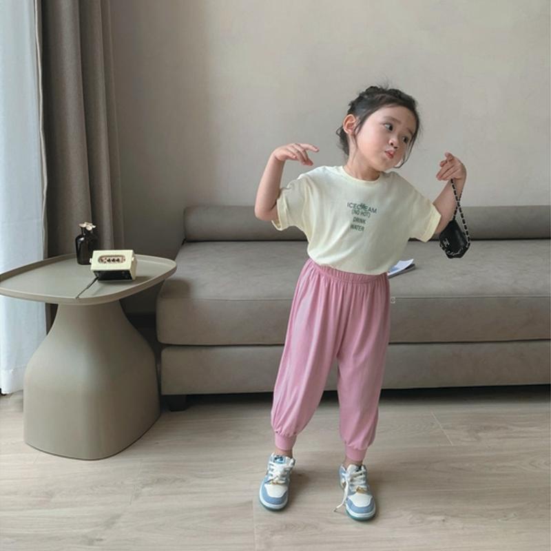[Babycat] Hàng Có Sẵn Quần Dài Dáng Rộng Chống Muỗi Phong Cách Nhật Hàn Thời Trang Mùa Hè Xuân Hè Giản Dị Dành Cho Bé Gái