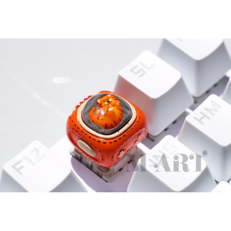Keycap - Nút Bàn Phím Gaming - Nút Bàn Phím Cơ Balo Thú Cưng  - Mèo - KC016