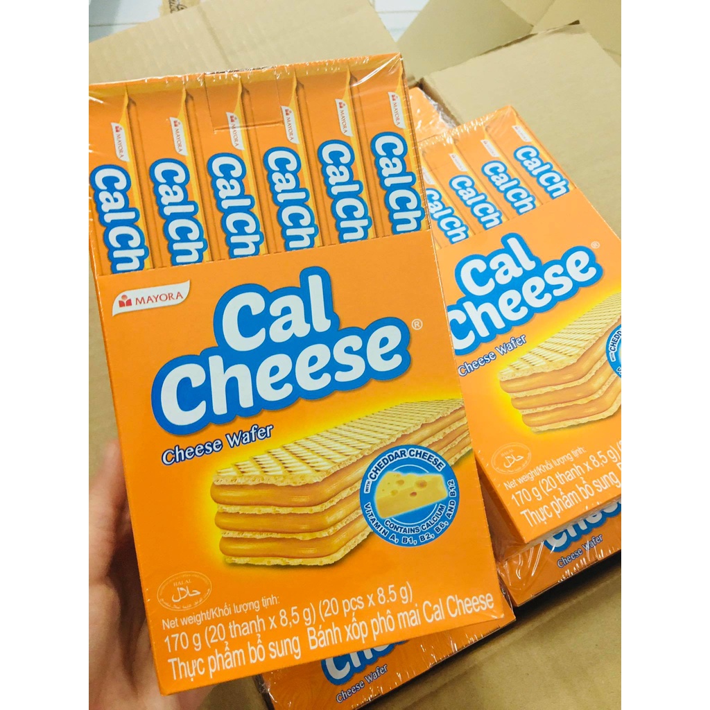 BÁNH KEM XỐP PHÔ MAI CAL CHEESE 170G