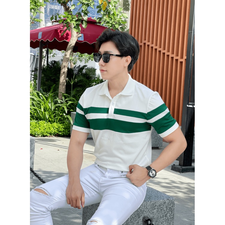 (SIÊU PHẨM HÈ) ÁO THUN NAM TAY NGẮN CỔ BẺ THỜI TRANG NAM CÁ TÍNH , TÔN DÁNG FORM ĐẸP CHO CÁC ANH EM KME STORE