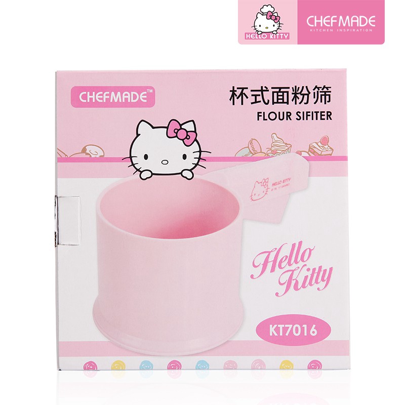 CHEFMADE Ly Rây Bột Hình Hello Kitty Tiện Dụng KT7016