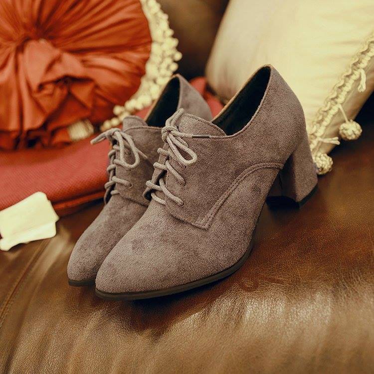 Boots da lộn [FREESIP, HỖ TRỢ ĐỔI SIZE],giày đế vuông cao 7cm | BigBuy360 - bigbuy360.vn