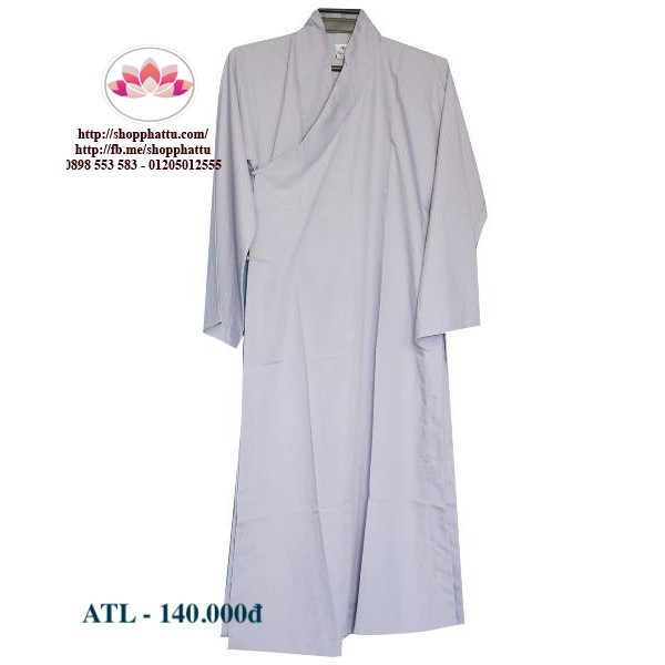 ÁO TRÀNG PHẬT TỬ đi chùa hoặc hành lễ tại gia vải kate giặt máy thoải mái dành cho nam nữ áo lam choàng pháp