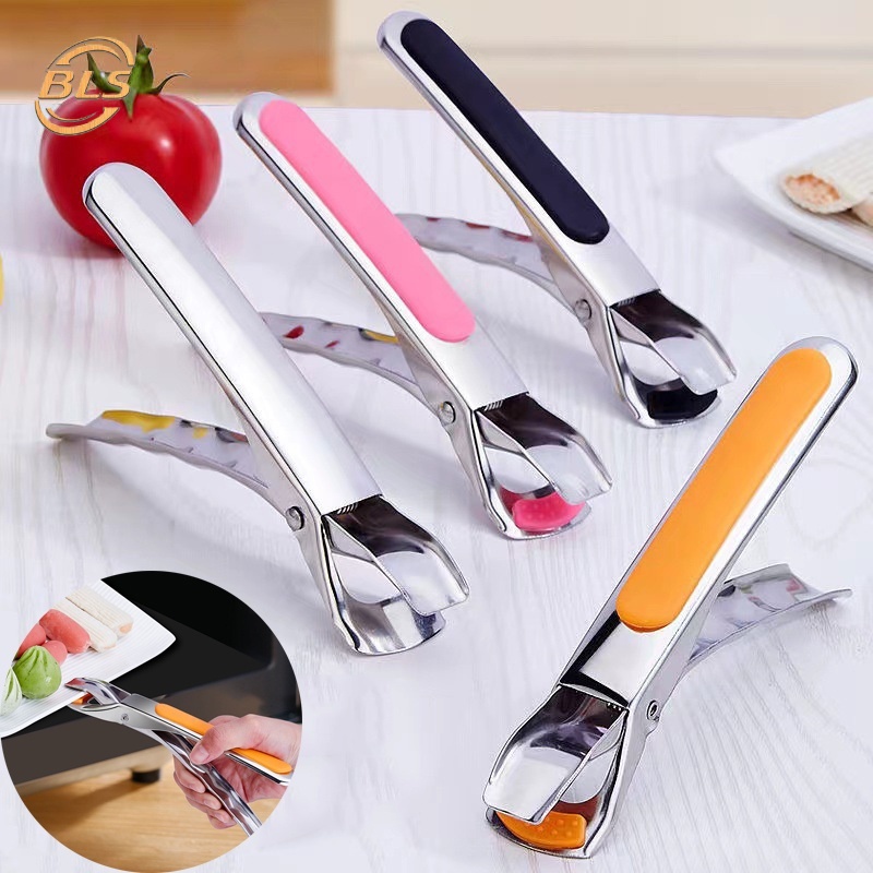 Dụng Cụ Kẹp Tô/Dĩa Bằng Silicone Chống Trượt Chống Bỏng