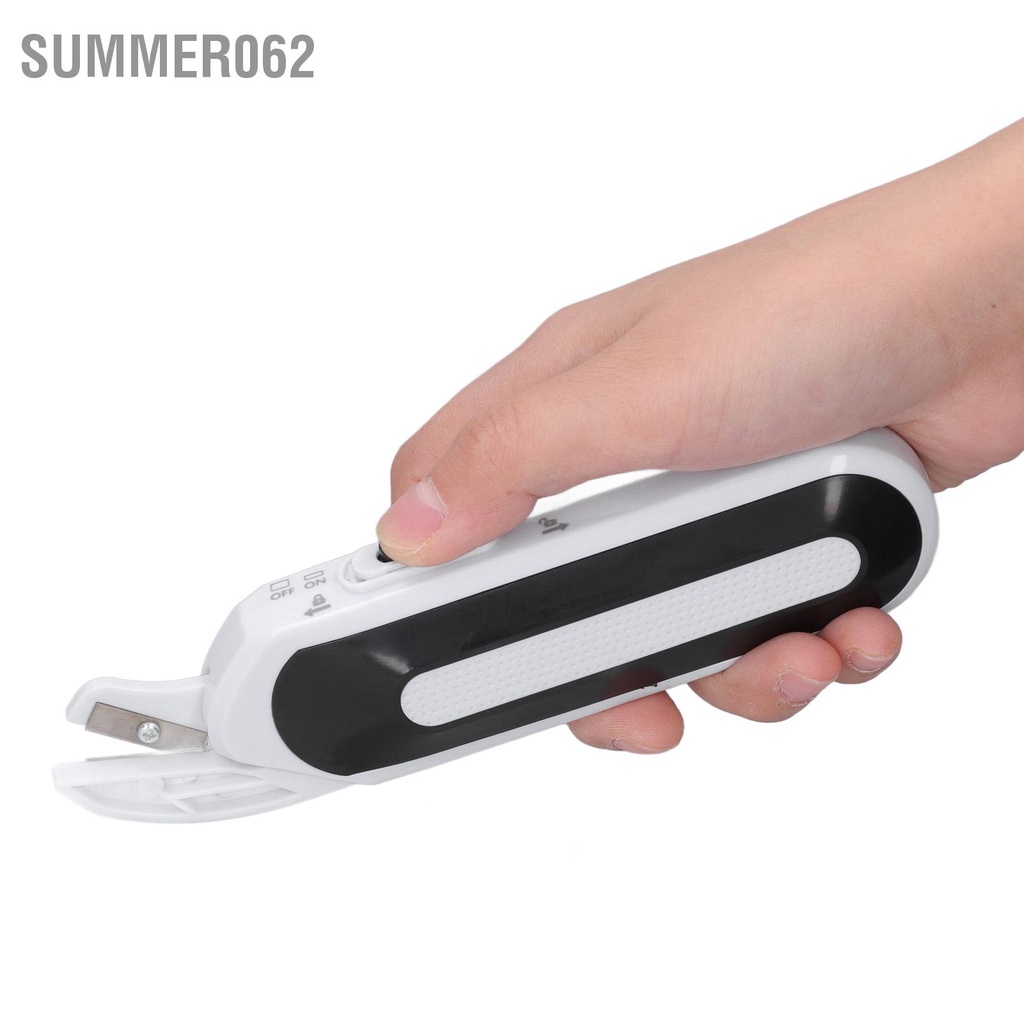 Summer062 Kéo điện Không dây Mini di động 2 chế độ cung cấp với Lưỡi kéo kim loại Nắp đậy để may